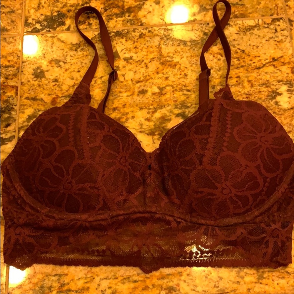 Maroon Bralette from Pink